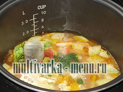 рецепт овощного супа в мультиварке супы в мультиварке с фото