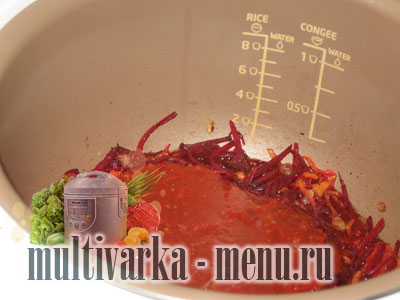 борщ в мультиварке фото рецепт как приготовить борщ в мультиварке