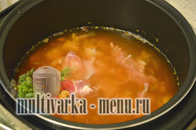 рассольник с перловкой в мультиварке как приготовить рассольник в мультиварке