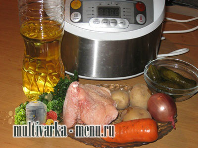 рецепт рассольника в мультиварке суп в мультиварке с фото