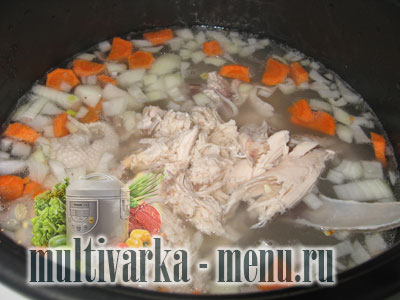 суп в мультиварке редмонд приготовление супа в мультиварке