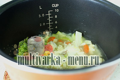 суп пюре в мультиварке рецепты овощной суп в мультиварке