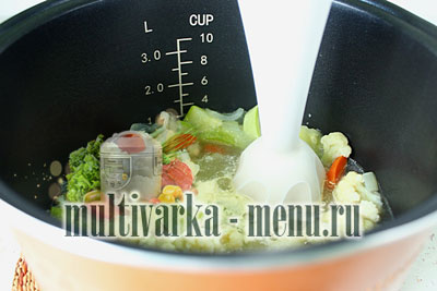 суп пюре в мультиварке рецепты овощной суп в мультиварке