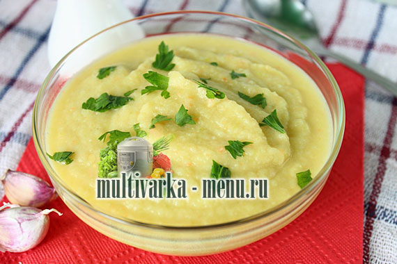 кабачки суп пюре в мультиварке как приготовить суп в мультиварке