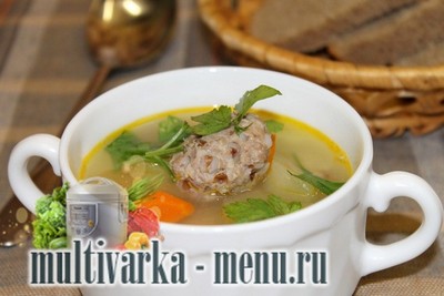 Суп в мультиварке с гречневыми клецками приготовление супа в мультиварке с гречневыми клецками
