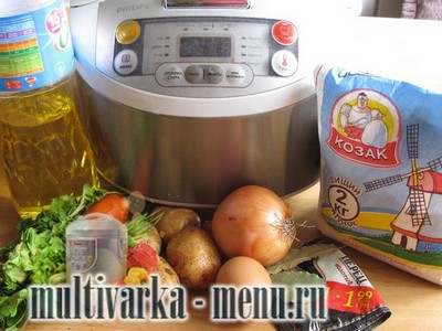 суп с картофельными клецками в мультиварке приготовление супа с картофельными клецками в мультиварке