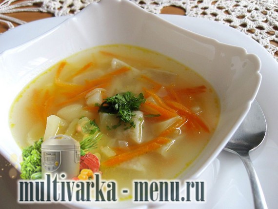 суп с картофельными клецками в мультиварке приготовление супа с картофельными клецками в мультиварке