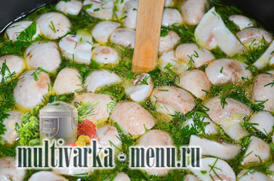 Суп с шампиньонами в мультиварке Суп с шампиньонами в мультиварке рецепт