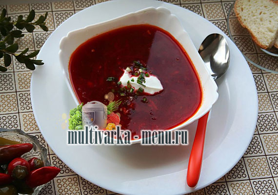 свекольник в мультиварке свекольник