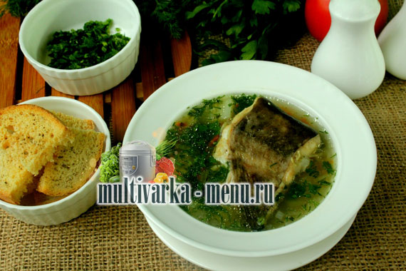 уха из сома как приготовить уху в мультиварке