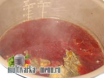 борщ в мультиварке с фото борщ в мультиварке рецепт