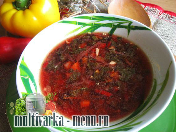 как приготовить борщ в мультиварке борщ в мультиварке