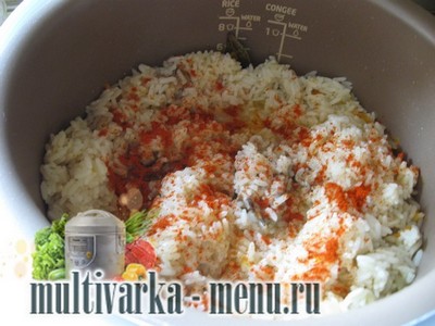 плов в мультиварке приготовление плова в мультиварке