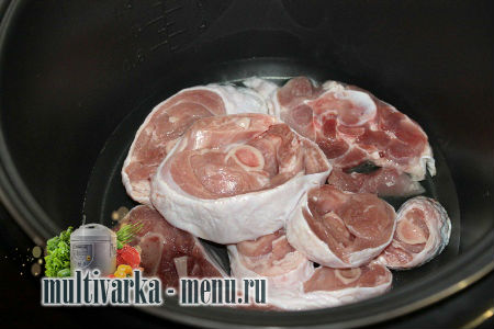 приготовление плова в мультиварке