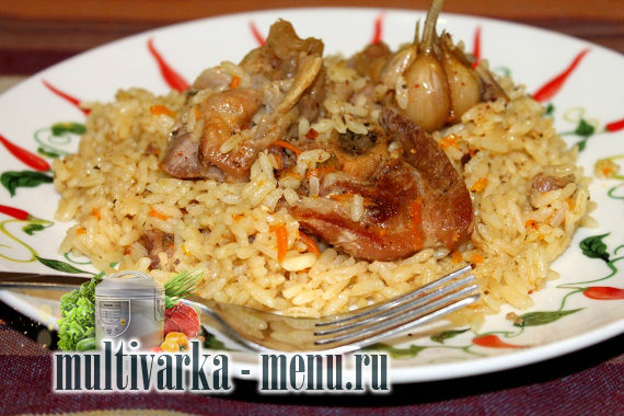 плов в мультиварке рецепт