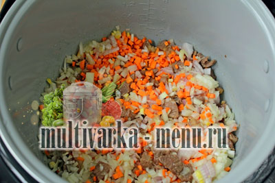 плов в мультиварке с фото