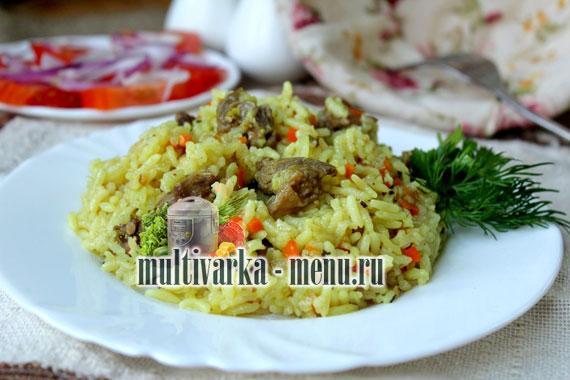как приготовить плов в мультиварке