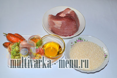 плов в мультиварке со свинины как приготовить плов в мультиварке