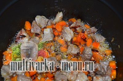 плов в мультиварке со свинины как приготовить плов в мультиварке