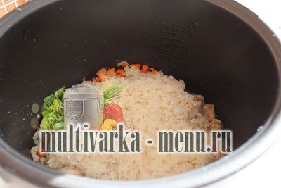 плов в мультиварке рецепт плов из куры в мультиварке