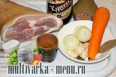 рулька в мультиварке приготовление рульки в мультиварке