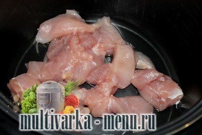 Тушеная капуста с куриной грудкой Тушеная капуста с куриной грудкой