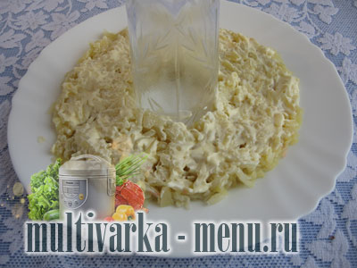 салат гранатовый браслент с фото