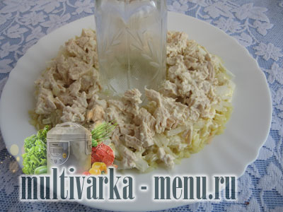 салат гранатовый браслент с фото