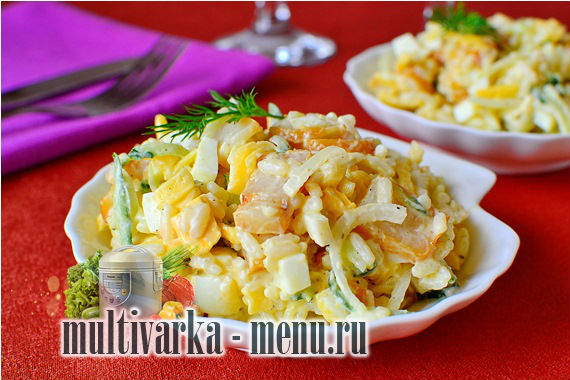 салат с копченым кальмаром салат с кальмарами рецепт с фото