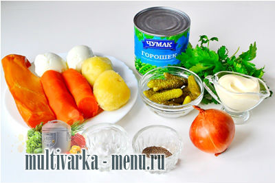 новый оливье оливье рецепт с фото