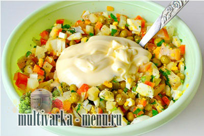 новый оливье оливье рецепт с фото