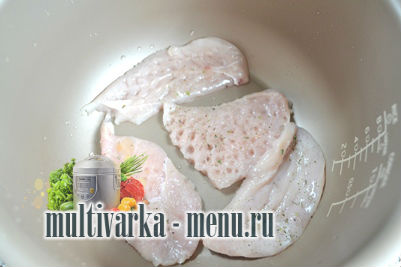 курица с ананасами в мультиварке как приготовить курицу в мультиварке