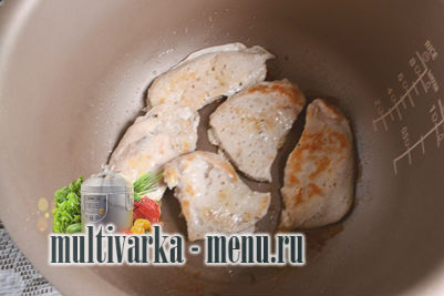 курица с ананасами в мультиварке как приготовить курицу в мультиварке