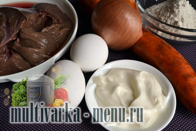 печеночный пирог в мультиварке печеночный пирог в мультиварке рецепт