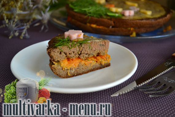 печеночный торт в мультиварке как приготовить печеночный торт