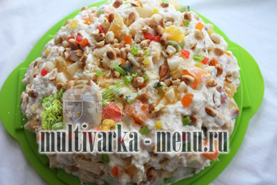 бисквитный торт в мультиварке рецепт торта с фруктами