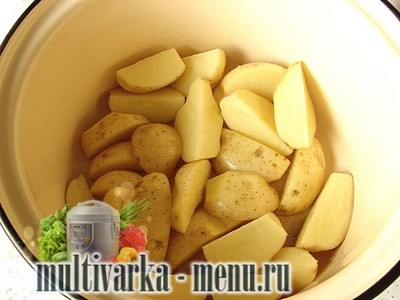 картофель по-деревенски картофель по-деревенски