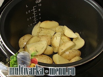 картофель по-деревенски картофель по-деревенски