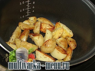 картофель по-деревенски картофель по-деревенски