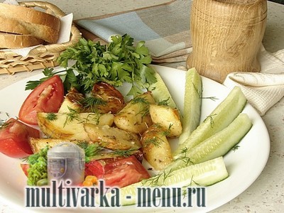 картофель по-деревенски картофель по-деревенски