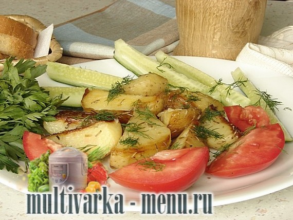 картофель по-деревенски картофель по-деревенски