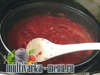 Заправка для борща в мультиварке приготовление заправки для борща в мультиварке