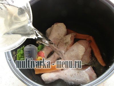 куриный бульон в мультиварке куриный бульон в мультиварке рецепт