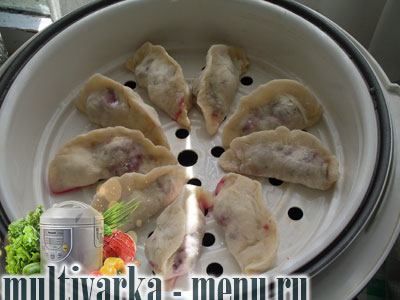вареники в мультиварке на пару вареники в мультиварке