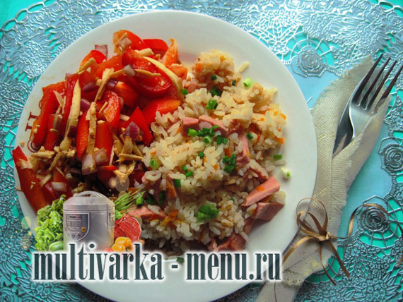 рис в мультиварке рецепт как приготовить рис в мультиварке