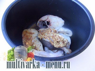 рыба с овощами в мультиварке рецепт рыбы в мультиварке