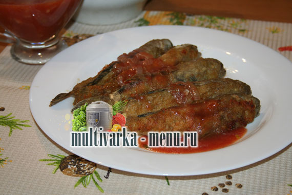 бычки в мультиварке рыба в мультиварке жаренная