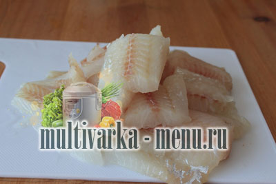 филе минтая в мультиварке рыба в мультиварке рецепт