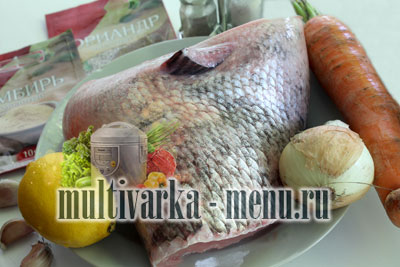 рыба в фольге в мультиварке приготовление толстолобика