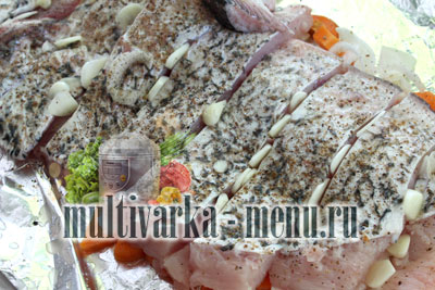 рыба в фольге в мультиварке приготовление толстолобика